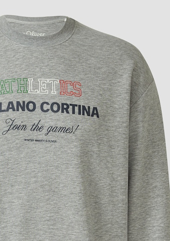s.Oliver Sweatshirt in Grau