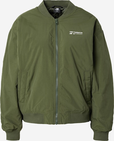 new balance Veste mi-saison 'Heritage' en vert foncé, Vue avec produit