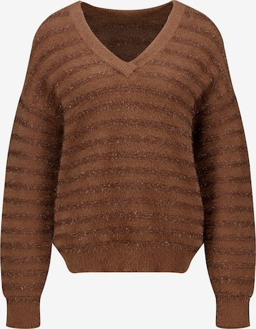 Pull-over Deeluxe en marron : devant
