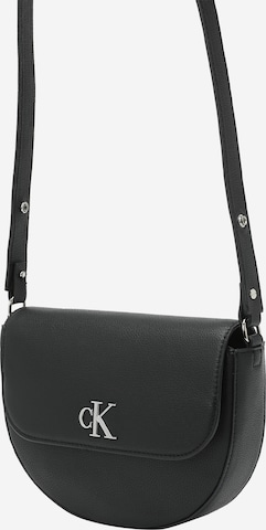 Calvin Klein Jeans - Bolso de hombro en negro: frente