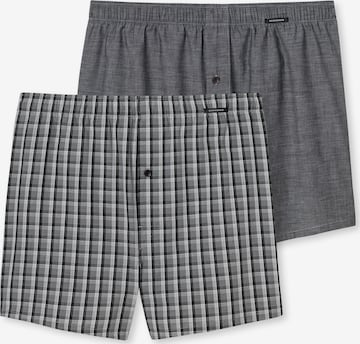 SCHIESSER Boxershorts in Grijs: voorkant