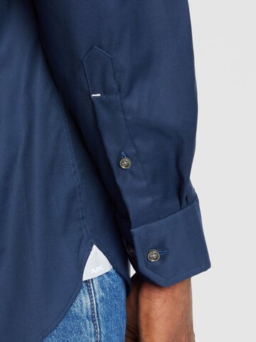 Michael Kors Regular fit Button Up Shirt in Blue