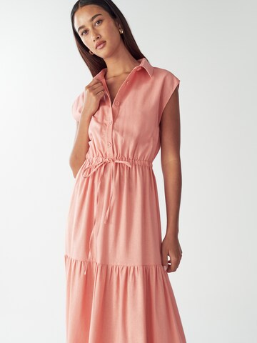 Abito camicia 'Marle' di Willa in arancione