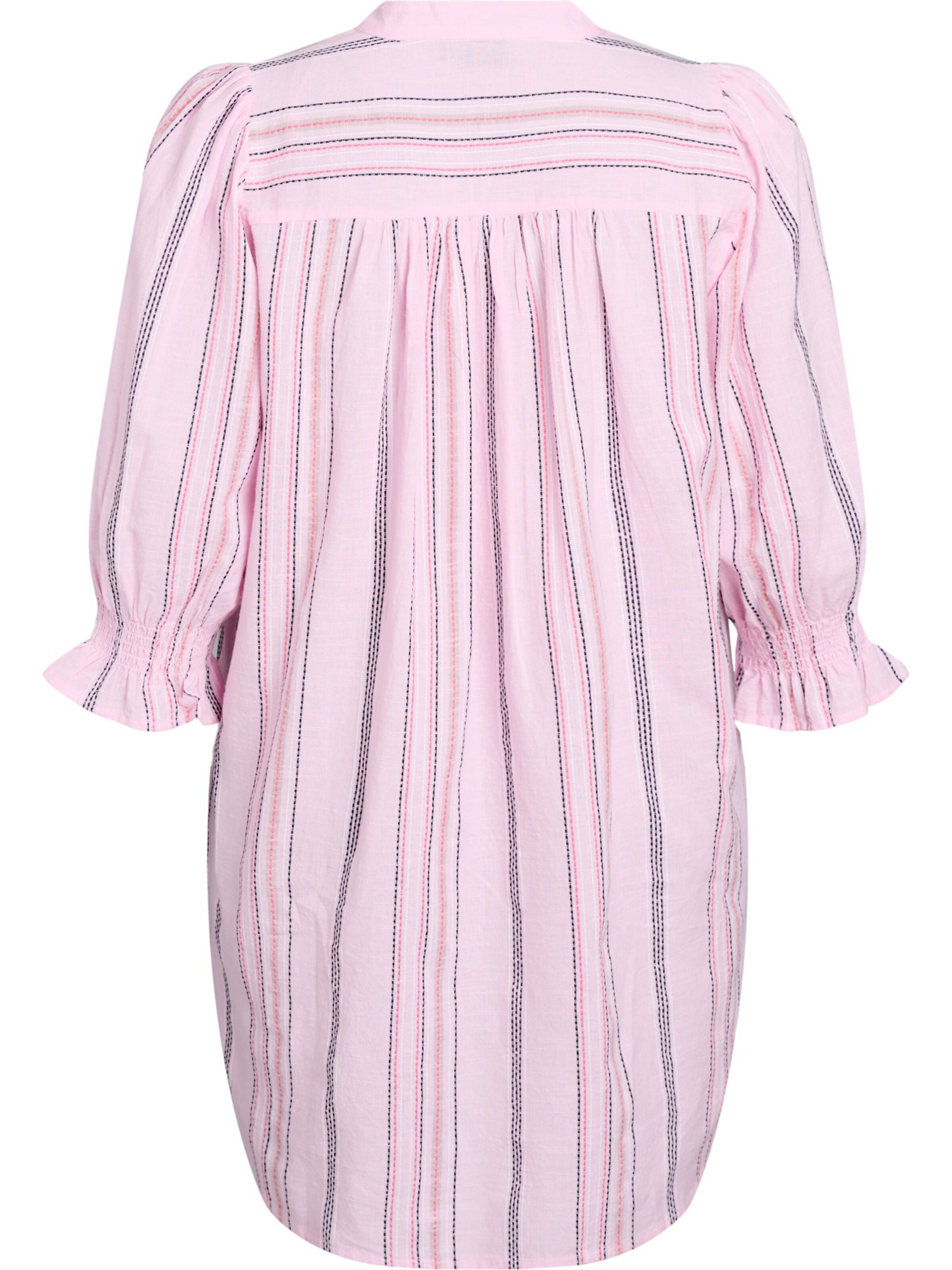 Zizzi Shirt dress 'EMILIO' in Purple