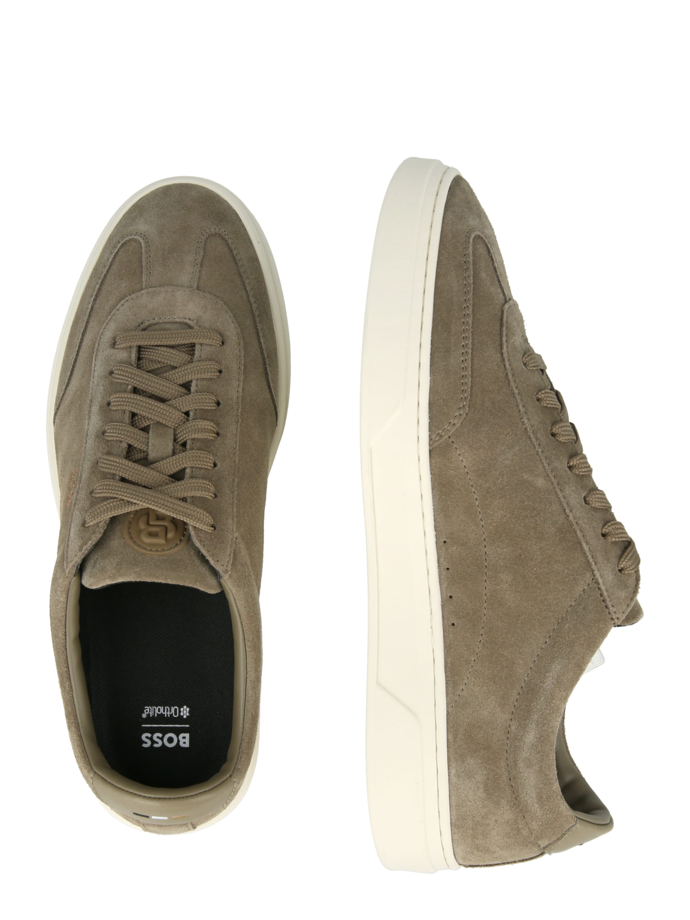 BOSS Низкие кроссовки 'Kieran' в Зеленый