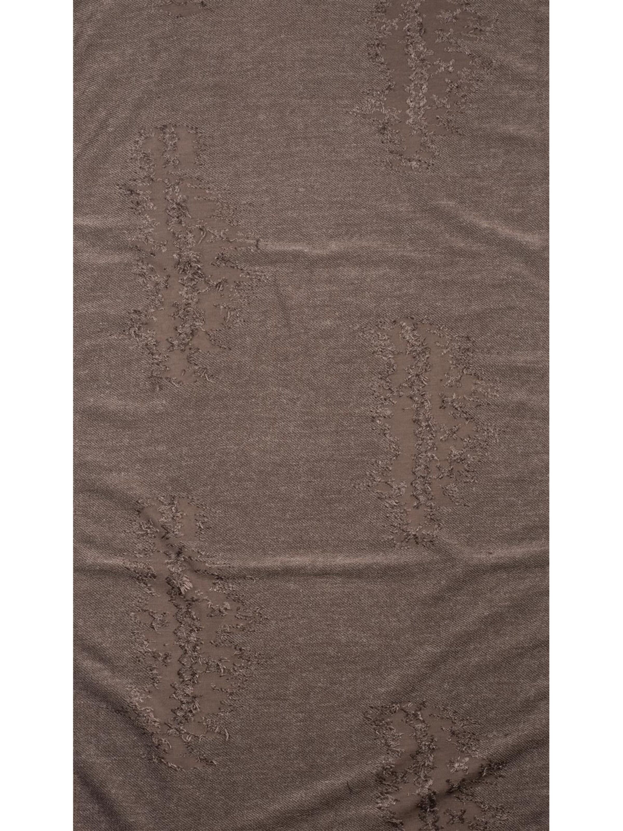 styleBREAKER Schlauchschal 'Loop Schal Destroyed Look'‌ in Braun