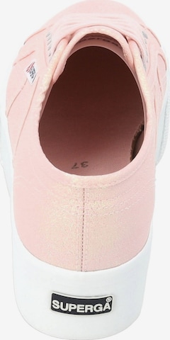 SUPERGA Sneakers laag ' Lame ' in Roze