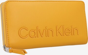 Calvin Klein Portemonnee in Geel