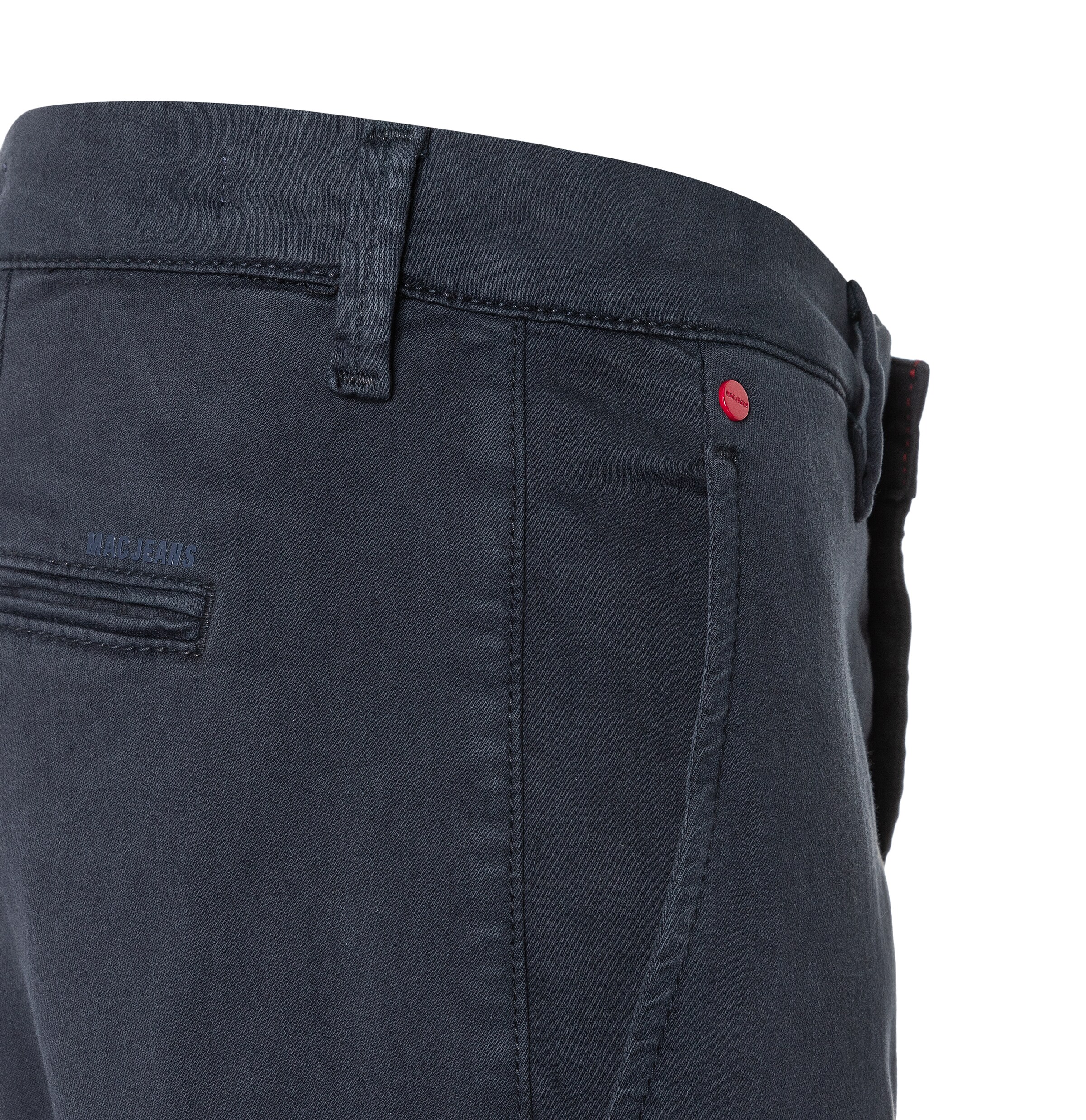 MAC Slimfit Hose in Blau