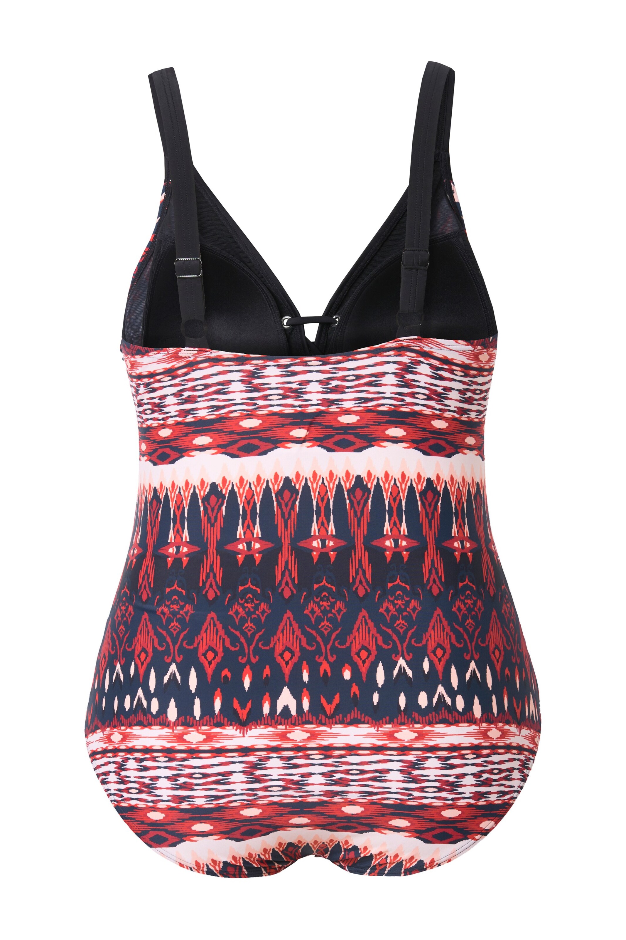 Ulla Popken T-Shirt Badeanzug in Mischfarben