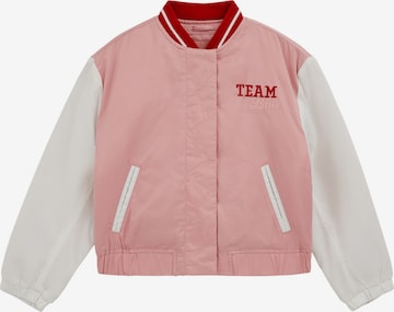 WE Fashion Välikausitakki värissä vaaleanpunainen: etupuoli