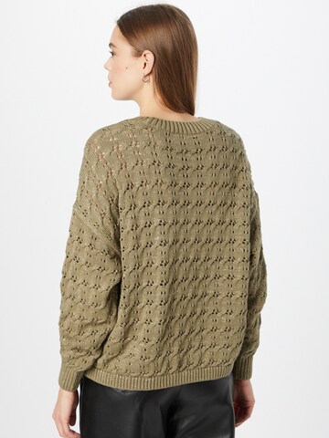 ONLY - Pullover 'NEW BELIEVE' em verde