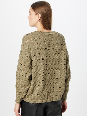 ONLY - Pullover 'NEW BELIEVE' em verde