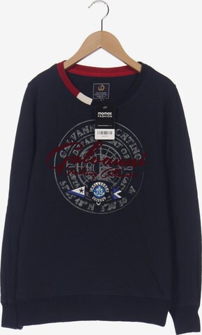 GALVANNI Sweatshirt & Zip-Up Hoodie in L in Blue: front