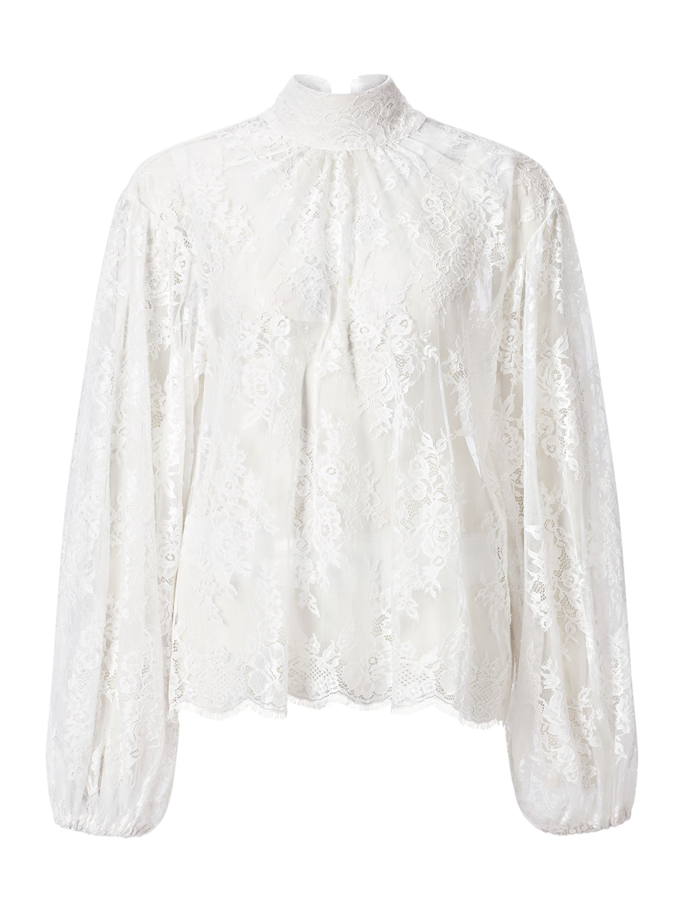 Chemisier Rich & Royal en blanc : devant