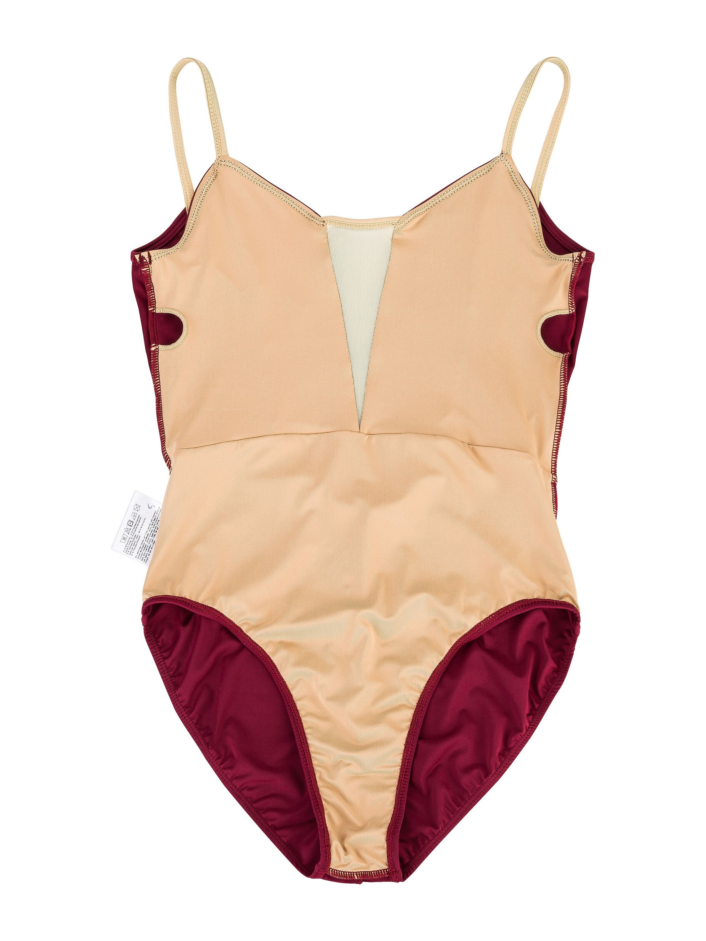 Tanzmuster Athletic Bodysuit 'Giselle' in Red