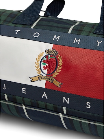 Tommy Jeans Sporttas 'Archive Flag Badge' in Groen