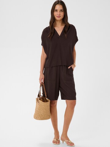 Kaffe Blouse 'KAMilia' in Brown