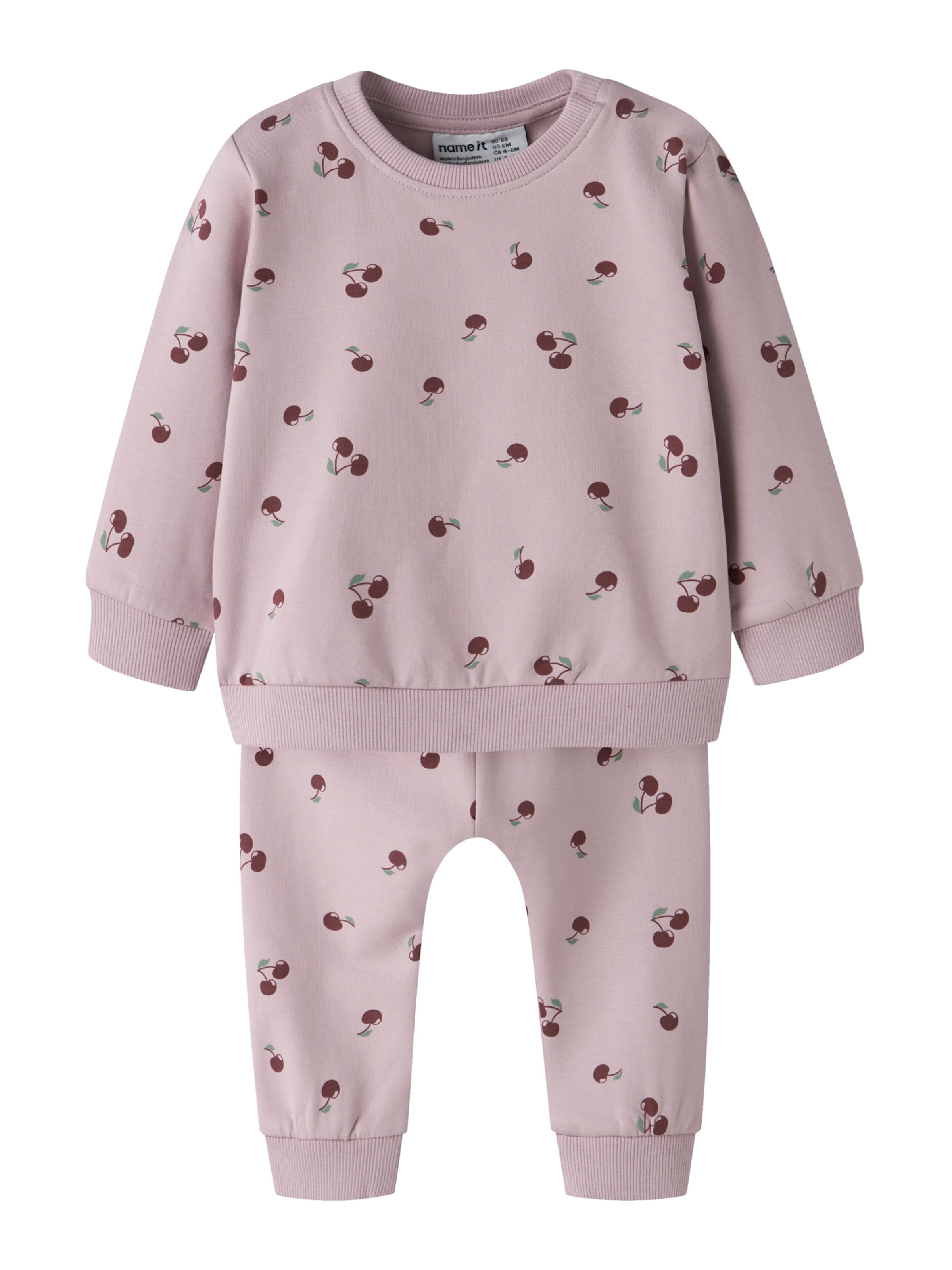 NAME IT Set 'NBFVIMONE' in Pink: front