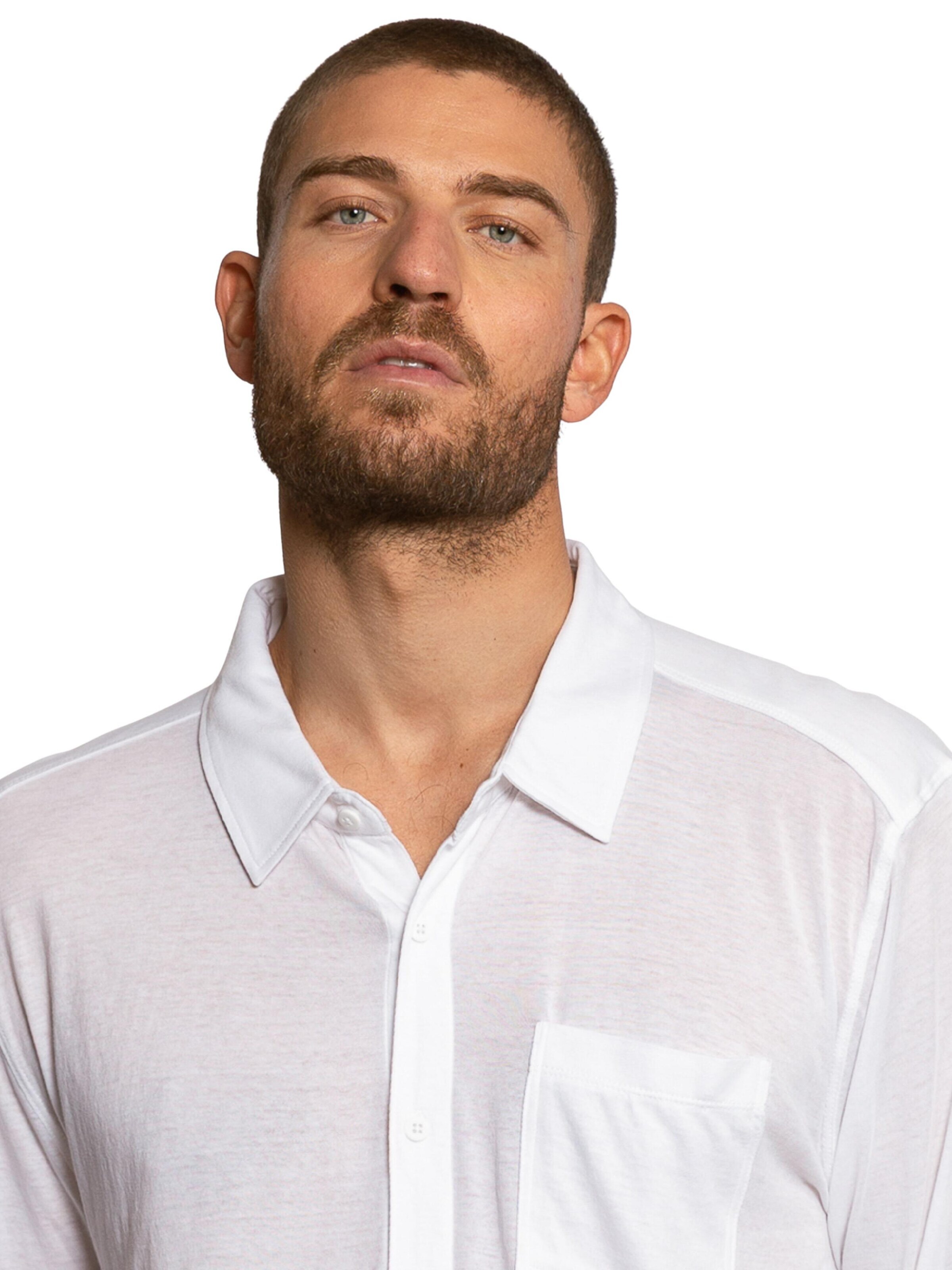 Coupe regular Chemise 'Jackson' LDB en blanc
