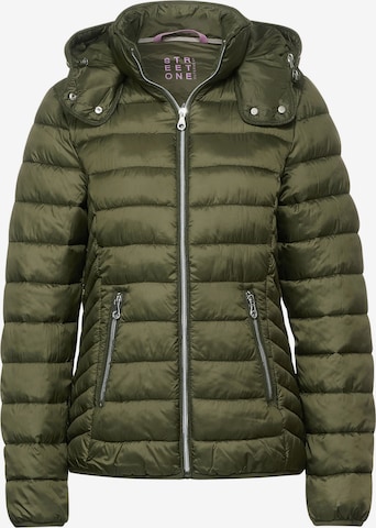 STREET ONE Between-Season Jacket in Green: front