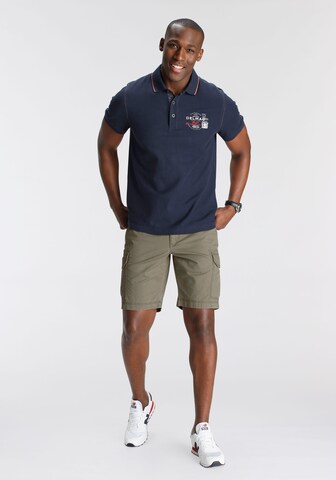 DELMAO Poloshirt in Blau