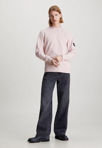 Calvin Klein Jeans Sweatshirt in Pink