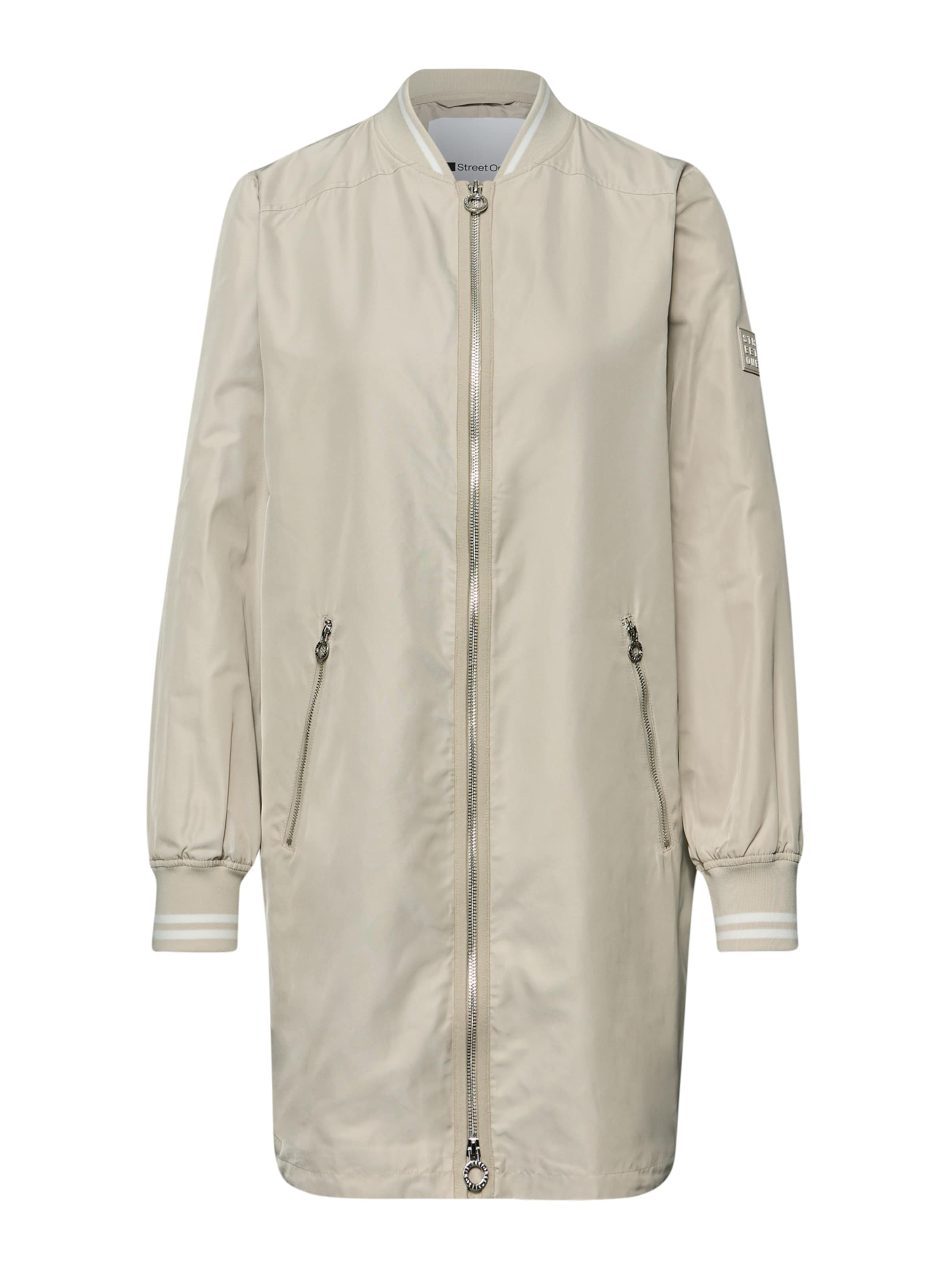 STREET ONE Демисезонное пальто в Бежевый: спереди