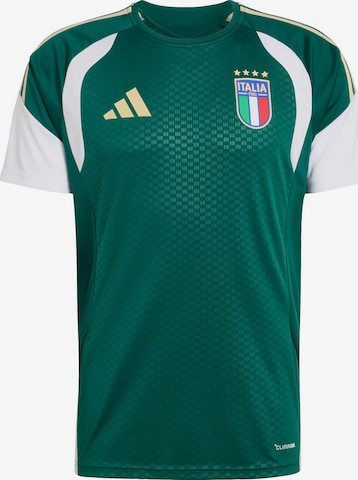 ADIDAS PERFORMANCE - Camisola de futebol 'Italien 26' em verde: frente