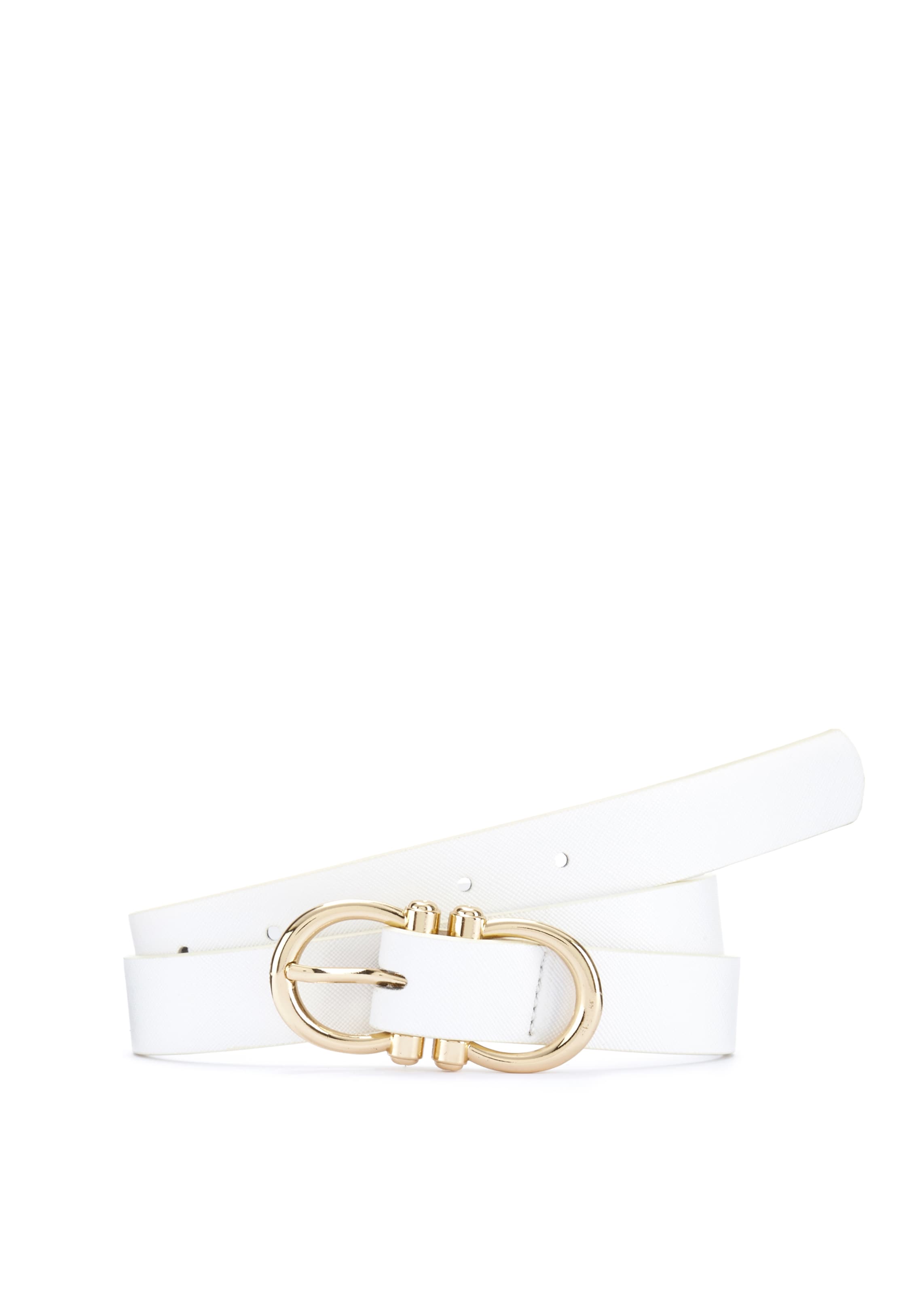 LASCANA - Cinturón en blanco: frente