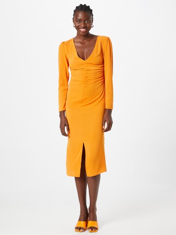 Monki Dress in Orange: front