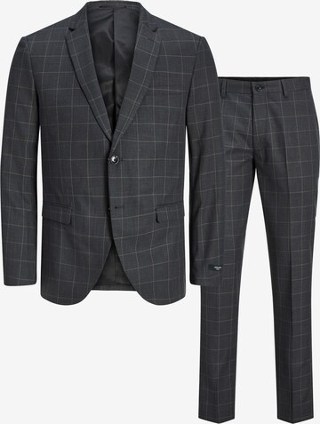 JACK & JONES Suit 'Franco' in Grey: front