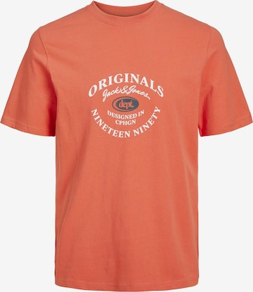 JACK & JONES T-Shirt 'HAYS' in Orange: predná strana