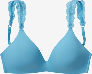 LASCANA Push-up Bra in Blue: front