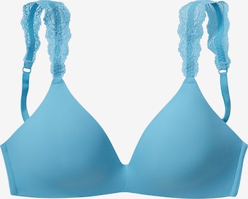 LASCANA Bra in Blue: front