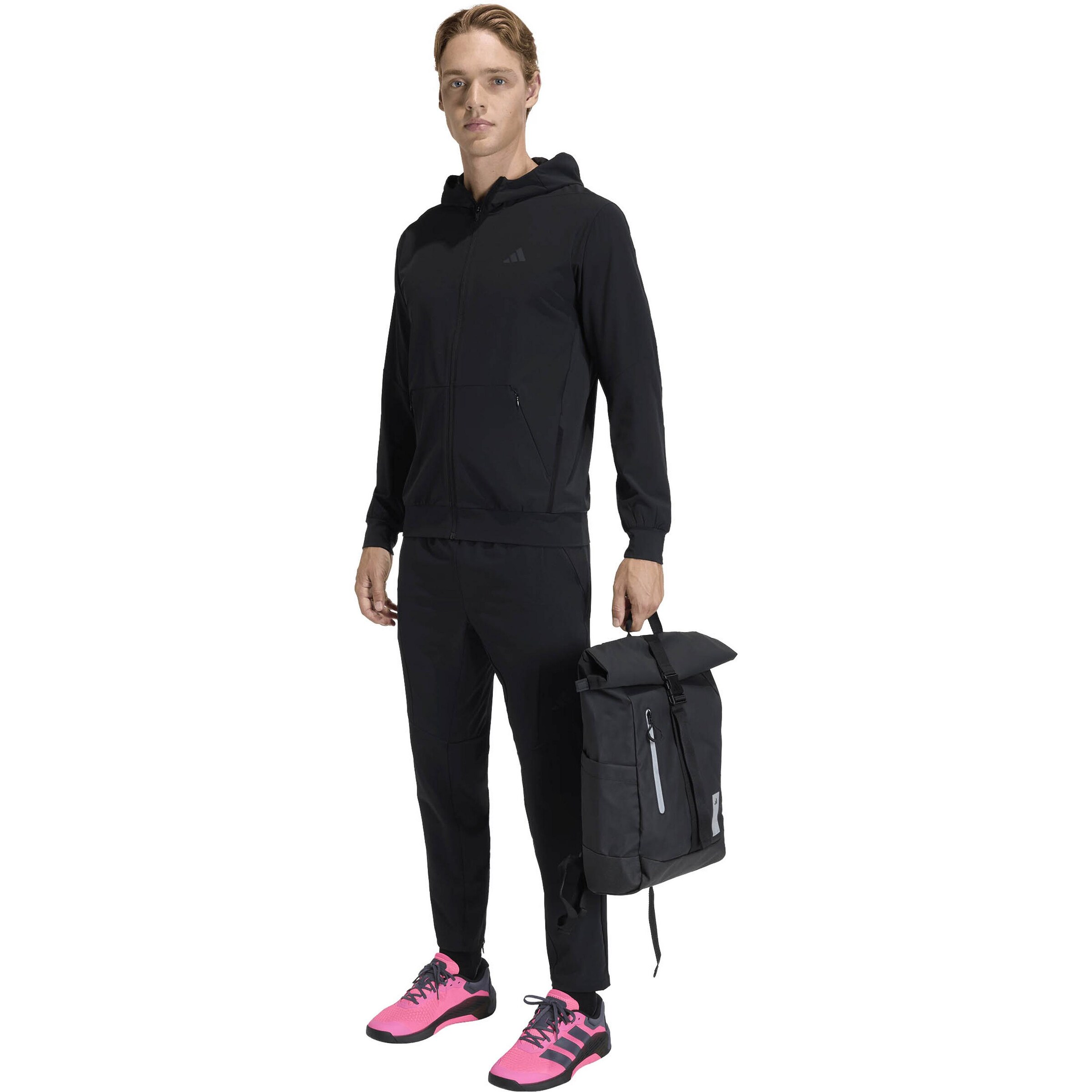 ADIDAS PERFORMANCE Slimfit Spodnie sportowe 'D4T' w kolorze czarny