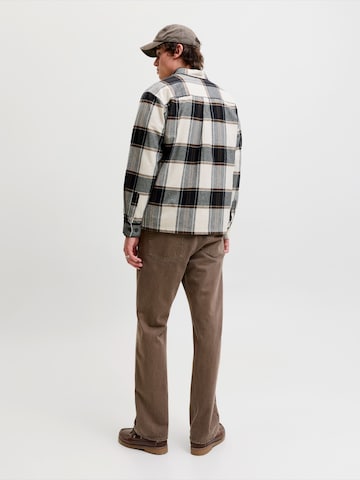 Regular fit Cămașă 'JJEJackson' de la JACK & JONES pe alb