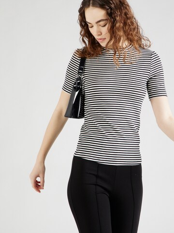 Soft Rebels Shirt 'Fenja' in Zwart: voorkant