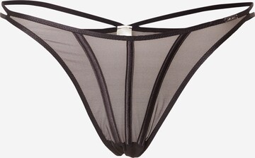 Lindex - Tanga 'Corinne' em preto: frente