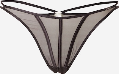 Lindex String 'Corinne' en noir, Vue avec produit