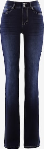 bonprix Bootcut Farkut värissä sininen: etupuoli