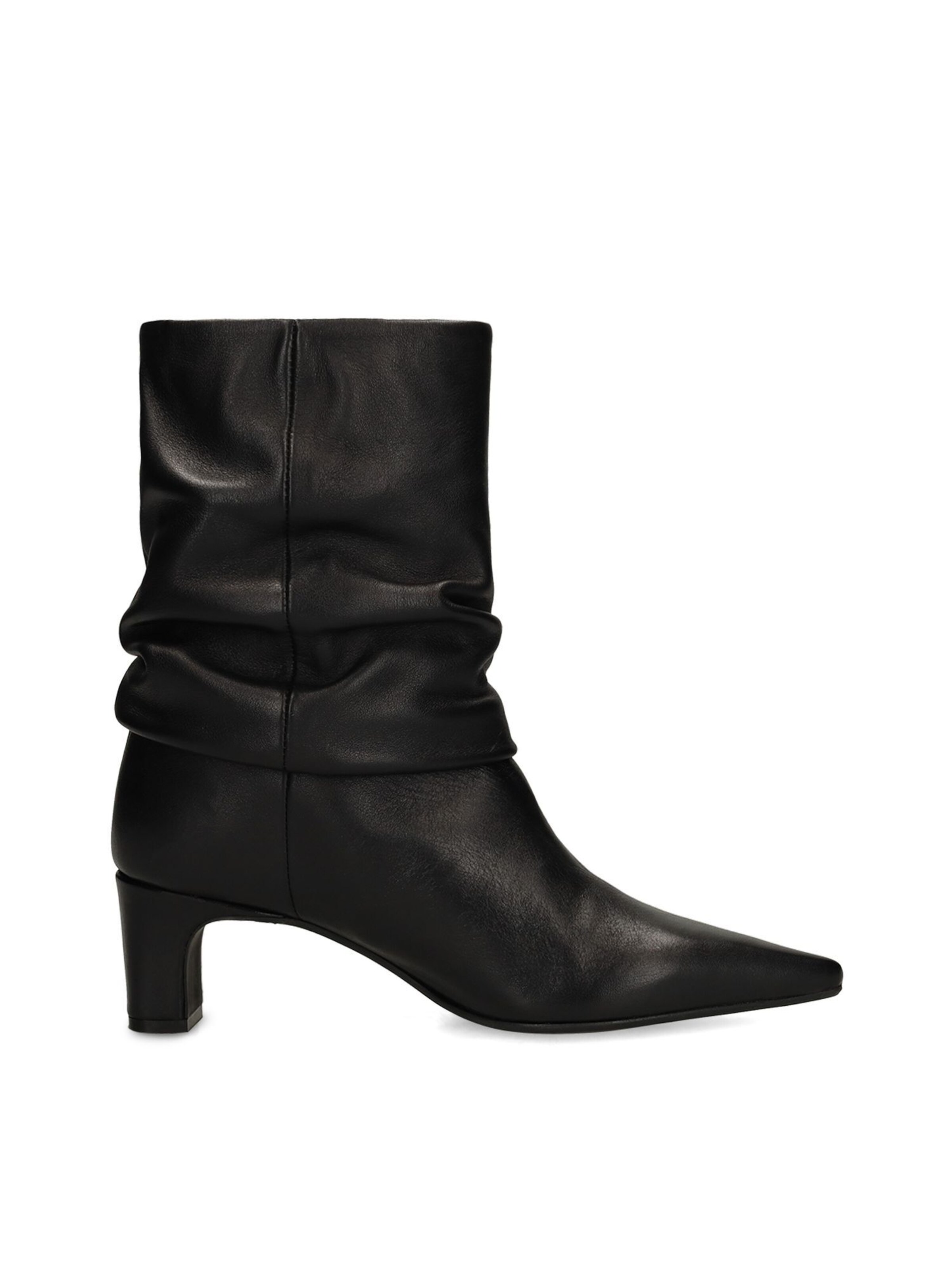 MANFIELD Stiefelette in Schwarz