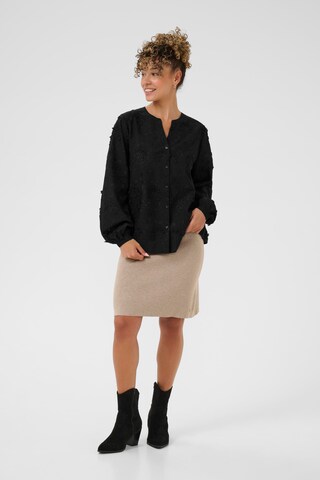 Cream Bluse 'Hilda' in Schwarz