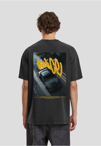 Mister Tee - Camisa 'Street Race' em preto