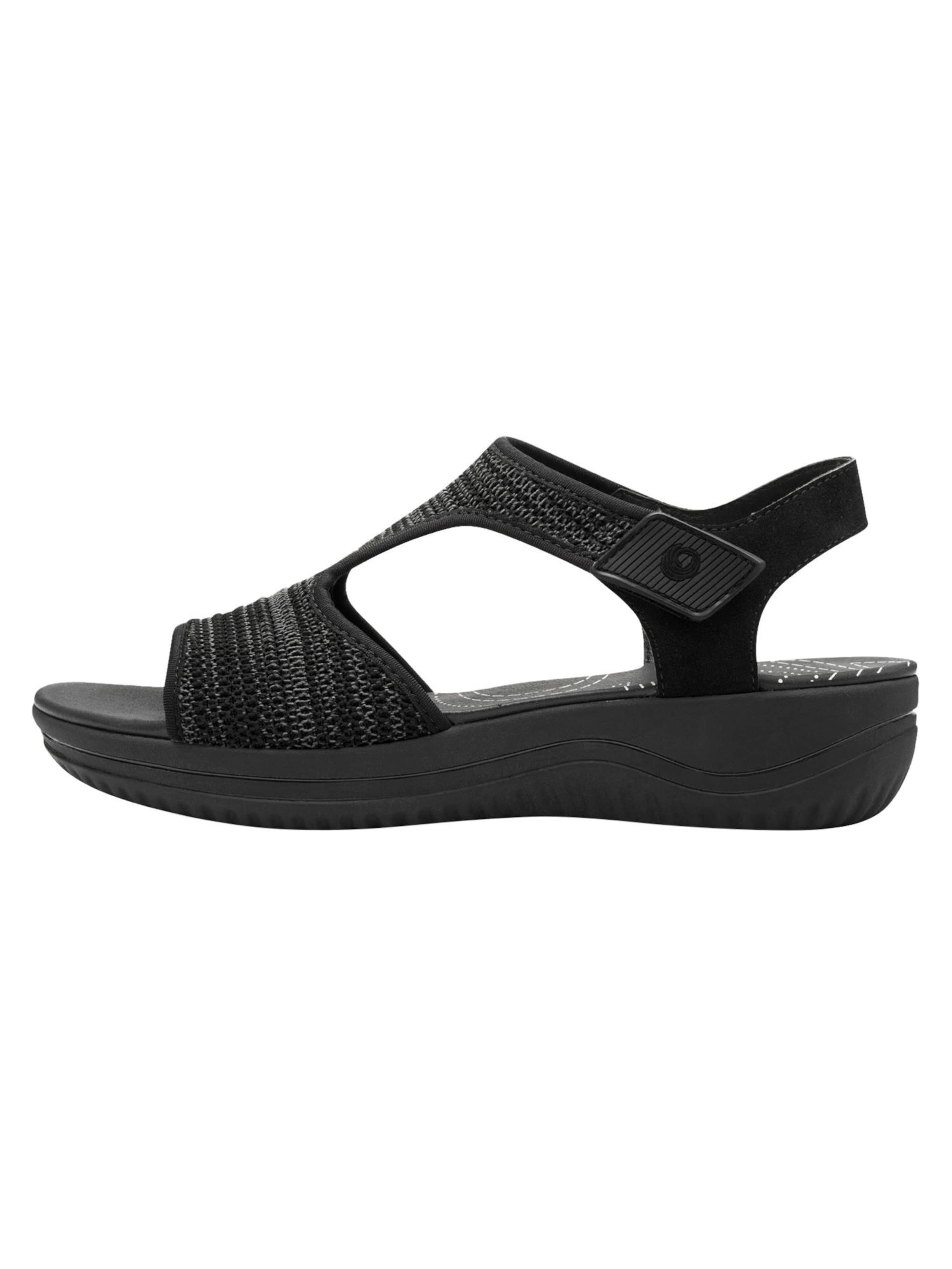 JANA Sandal in Black