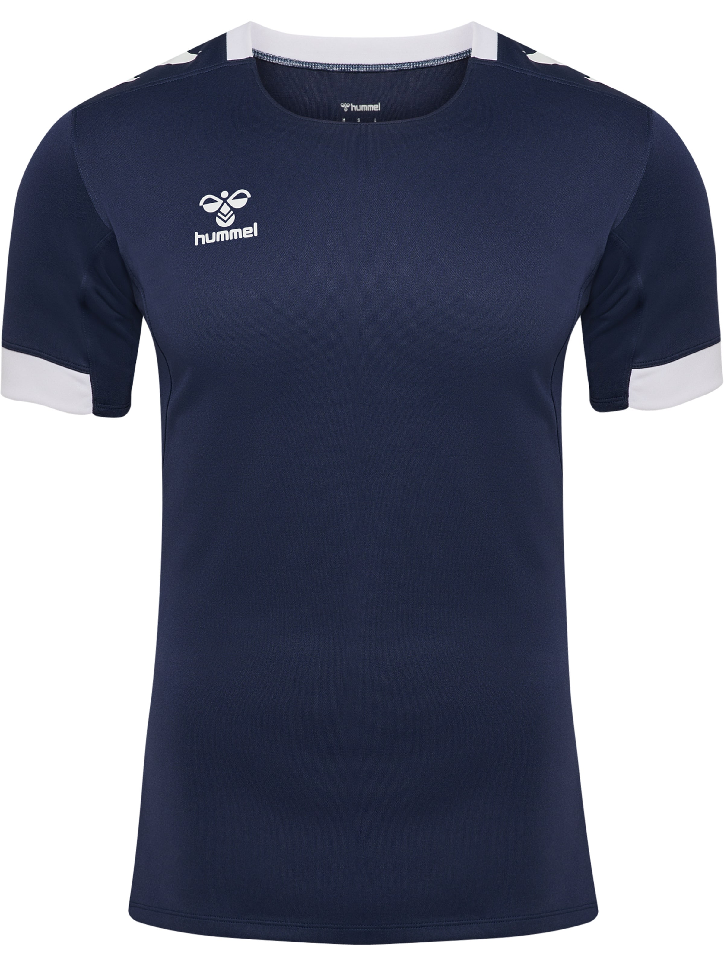 Hummel Funktionsskjorte i XXL i mørkeblå / hvid, Produktvisning