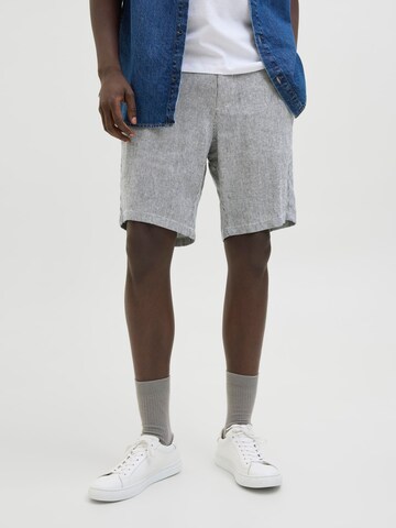 JACK & JONES Regular Trousers in Blue: front
