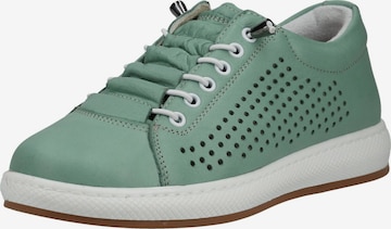 Baskets basses ANDREA CONTI en vert : devant