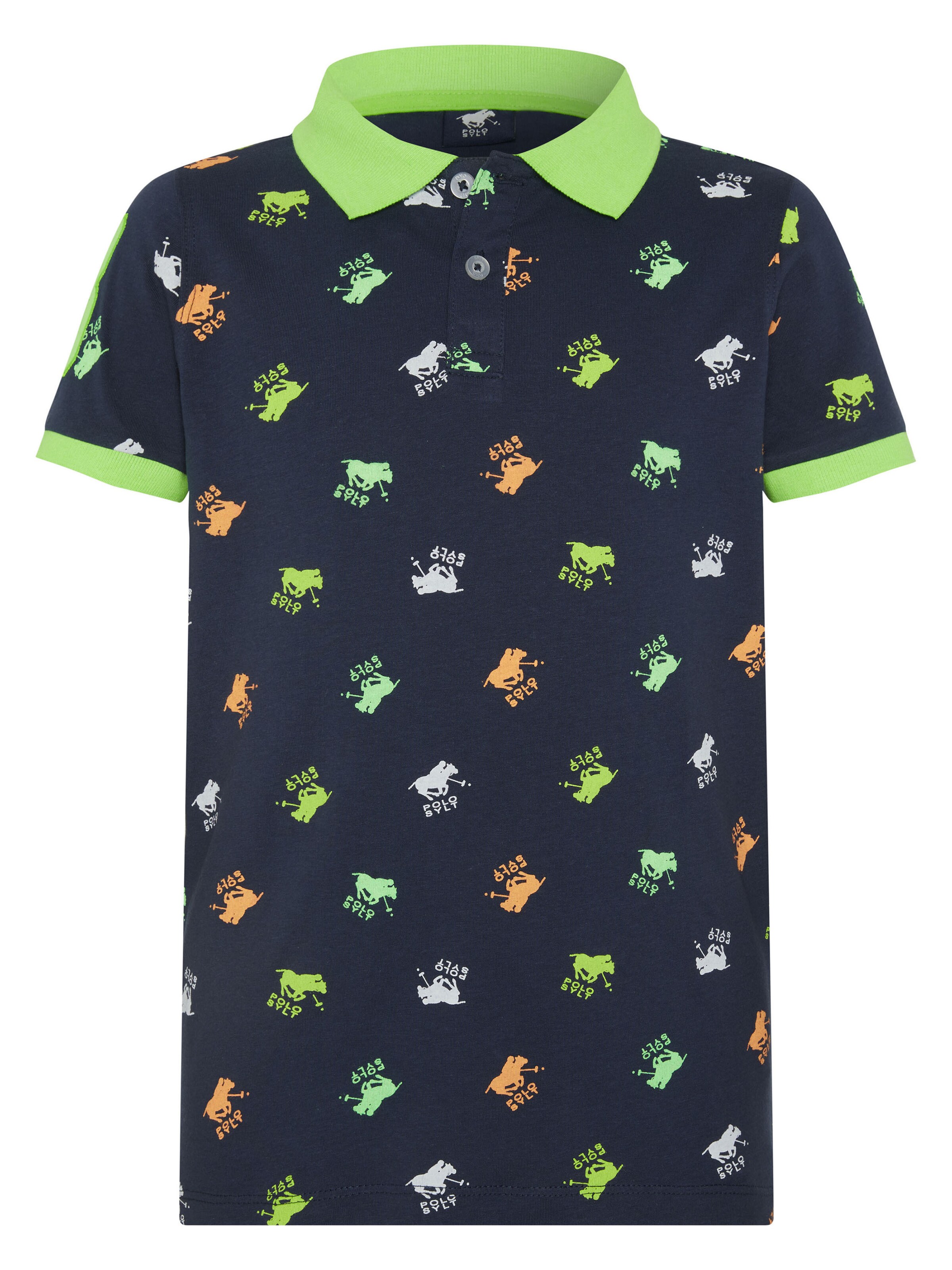 Polo Sylt Poloshirt in Blau: Vorderseite