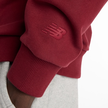 Sweat-shirt new balance en rouge